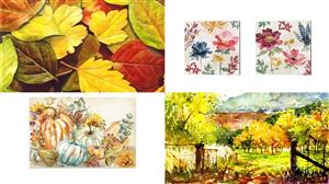 Fall Watercolors