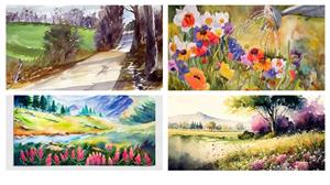 Spring Watercolors