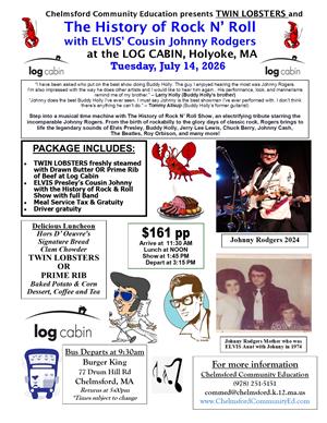 History of Rock N' Roll with Elvis' Cousin Johnny Rogers