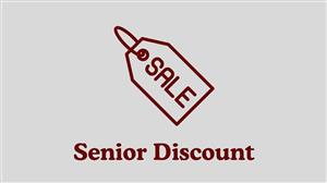 Senior Discount